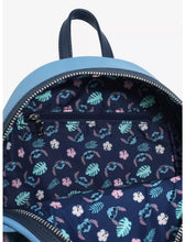 Load image into Gallery viewer, Disney Mini Backpack Stitch Lei Cosplay Loungefly
