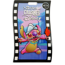 Load image into Gallery viewer, Disney Enamel Pin Stitch Crashes Disney Jumbo Pin #10 Pocahontas Disney
