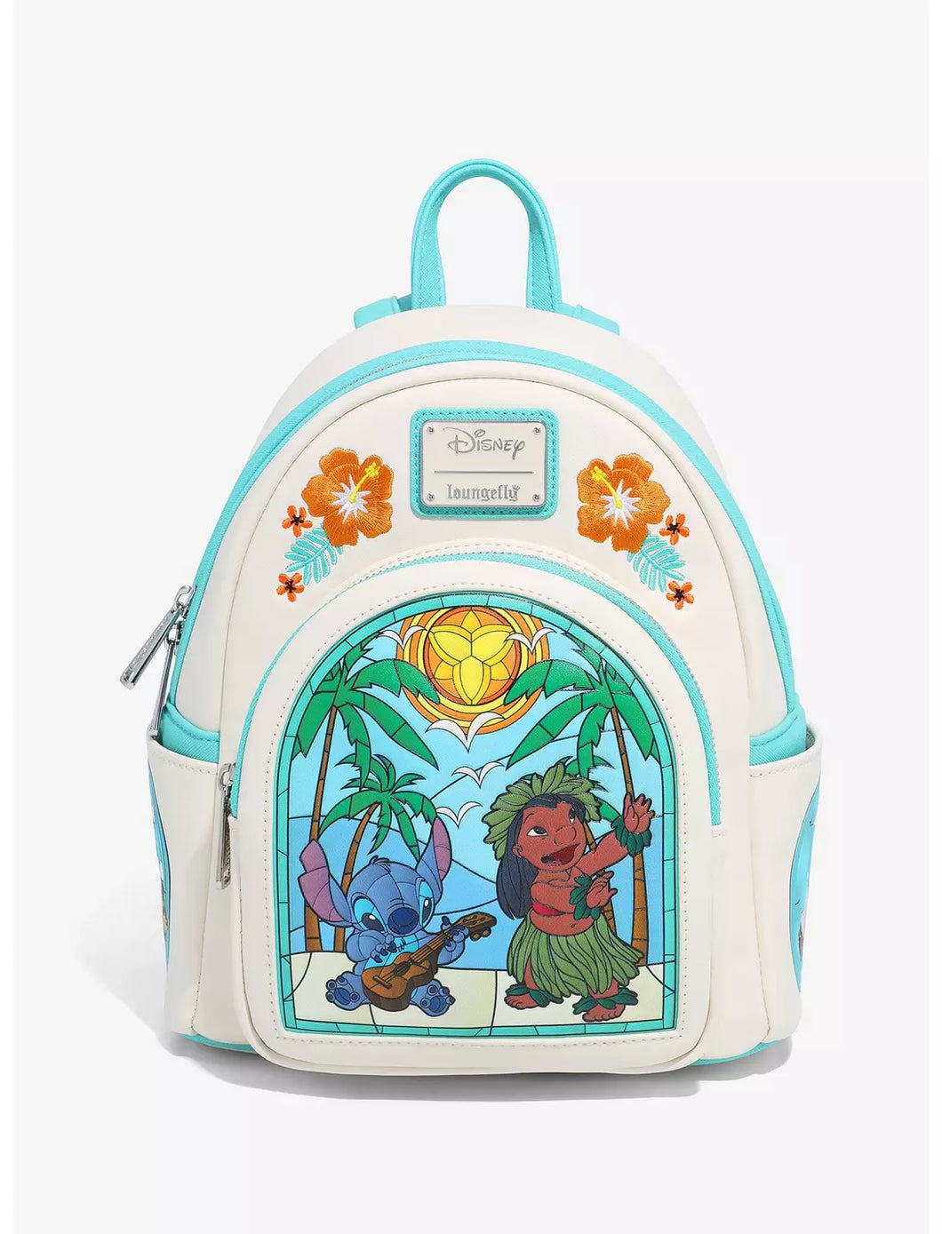 Disney Mini Backpack Lilo & Stitch Stained Glass Loungefly