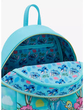 Load image into Gallery viewer, Disney Mini Backpack Lilo &amp; Stitch Ducklings Beach Loungefly
