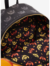 Load image into Gallery viewer, Disney Mini Backpack Lilo &amp; Stitch: The Series Angel &amp; Stitch Jack-O-Lantern Glow-in-The-Dark Loungefly
