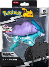 Load image into Gallery viewer, Pokemon Figure Suicune Select Trainer Series 6&quot; Jazwares
