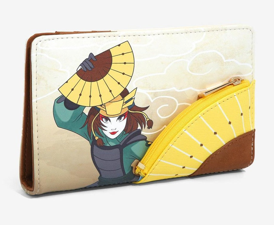 Avatar: The Last Airbender Zip Around Wallet Suki & Sokka Loungefly