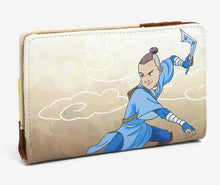 Load image into Gallery viewer, Avatar: The Last Airbender Zip Around Wallet Suki &amp; Sokka Loungefly
