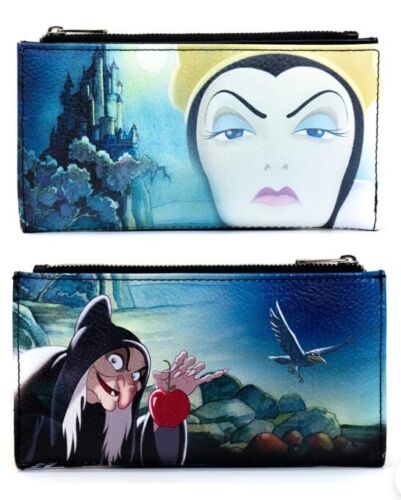 Disney Wallet Snow White Evil Queen Buckle Down