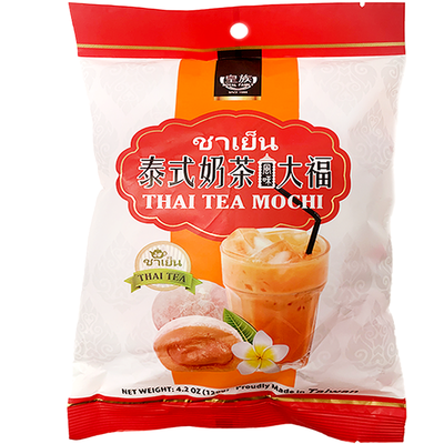 ROYAL Mochi Thai Tea 7.4oz ROYAL FAMILY FOOD CO.