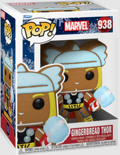 Load image into Gallery viewer, Marvel Figure Gingerbread Thor Bobble-Head Pop! 938 Funko
