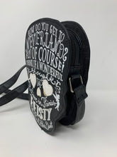 Load image into Gallery viewer, Disney Crossbody Tinkerbell Quote Skull Loungefly As-Is
