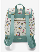Load image into Gallery viewer, Studio Ghibli Mini Backpack Totoro Floral Slouch Her Universe
