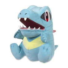 Load image into Gallery viewer, Pokemon Plush Hand Puppet Totodile Bite Buddies Pokemon Center
