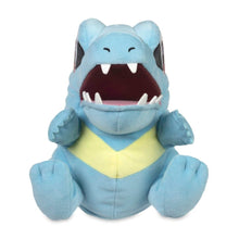 Load image into Gallery viewer, Pokemon Plush Hand Puppet Totodile Bite Buddies Pokemon Center
