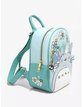 Load image into Gallery viewer, Studio Ghibli Mini Backpack My Neighbor Totoro Fuzzy Spring Floral Her Universe
