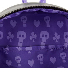 Load image into Gallery viewer, Disney Mini Backpack Nightmare Before Christmas Oogie Boogie, Lock, Shock, and Barrel GITD Triple Pocket Loungefly
