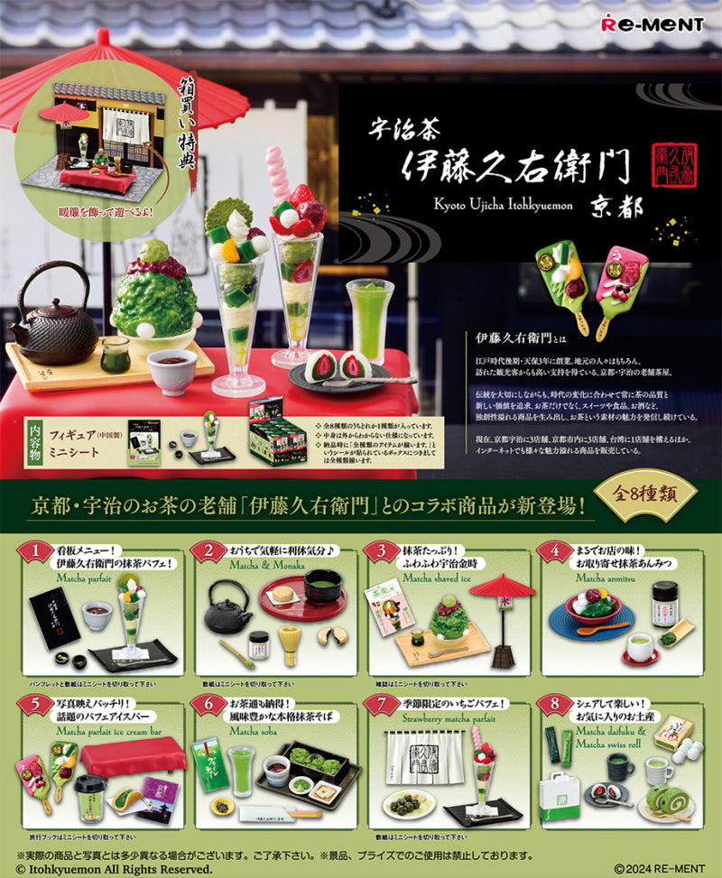 Itohkyuemon Ujicha Kyoto Collaboration Blind Box Welcome to the World of Tea Re-Ment