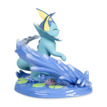 Load image into Gallery viewer, Pokemon Figure Playful Splashes with Vaporeon Pokemon Center Evolving Personalities
