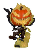 Load image into Gallery viewer, Marvel Figure Venom Venomized Jack O&#39;Lantern Bobble-Head Pop! 922 Funko
