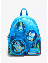 Load image into Gallery viewer, Pokemon Mini Backpack Water Types Bubbles Loungefly
