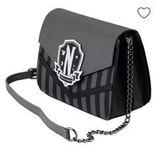 Load image into Gallery viewer, The Addams Family Crossbody Wednesday Addams Nevermore Academy Uniform Loungefly
