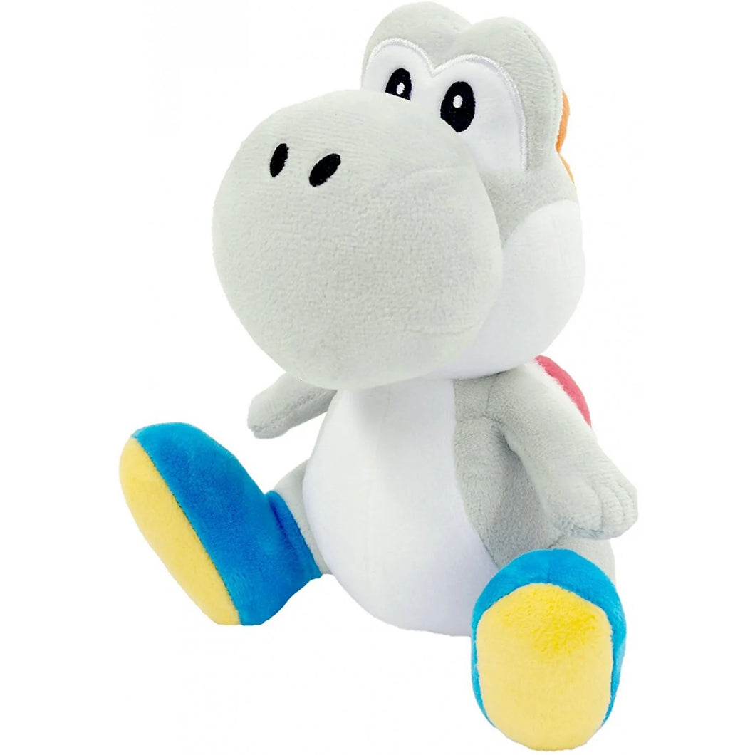 Super Mario Plush White Yoshi 8in All Star Collection Little Buddy