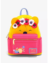 Load image into Gallery viewer, Disney Mini Backpack Winnie the Pooh Flower Crown Loungefly
