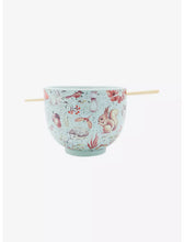 Load image into Gallery viewer, Ramen Bowl with Chopsticks Woodland Escape
