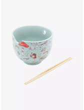 Load image into Gallery viewer, Ramen Bowl with Chopsticks Woodland Escape
