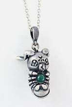 Load image into Gallery viewer, Digimon Necklace Wormmon Natural Stone Adventure 02 The Beginning Tsumugi
