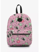 Load image into Gallery viewer, Invader Zim Mini Backpack GIR &amp; Pig Nickelodeon Bioworld
