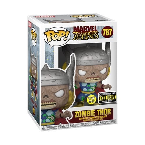 Marvel Figure Thor Zombie GITD Bobble-Head Pop! 787 Funko