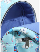 Load image into Gallery viewer, Disney Mini Backpack Lilo &amp; Stitch Snow Day Loungefly
