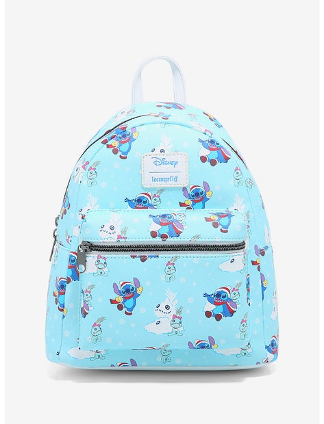 Disney Mini Backpack Lilo & Stitch Snow Day Loungefly