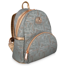 Load image into Gallery viewer, Star Wars Mini Backpack Galaxy&#39;s Edge Black Spire Outpost Loungefly with Matching Hair Bow
