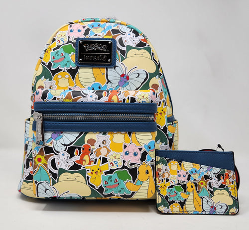 Loungefly Pokemon Eevee Sakura Mini Backpack & Cardholder