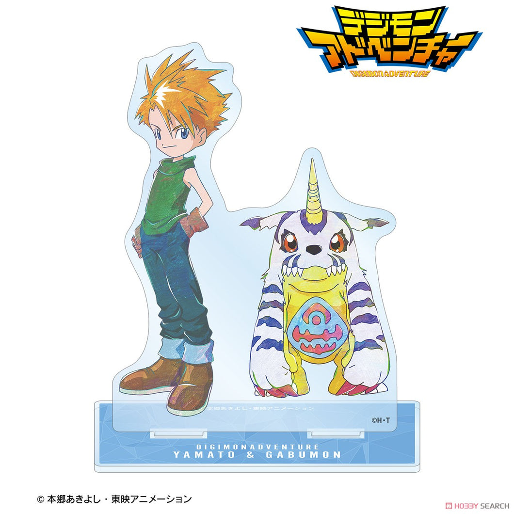 Digimon Adventure Acrylic Stand Yamato & Gabumon Ver.