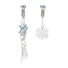 Load image into Gallery viewer, Pokemon Faux Earrings Glaceon 2019 Pokemon Center
