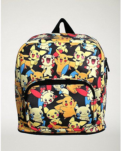 Pokemon Mini Backpack Electric Type Loungefly