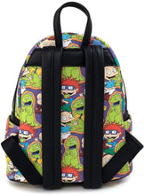 Load image into Gallery viewer, Nickelodeon Loungefly Rugrats All Over Print Womens Double Strap Shoulder Bag Purse
