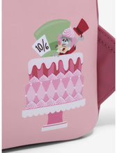 Load image into Gallery viewer, Disney Mini Backpack Alice in Wonderland Cake Loungefly
