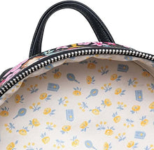 Load image into Gallery viewer, Disney Mini Backpack Beauty and the Beast Belle Floral AOP Loungefly
