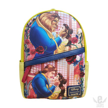 Load image into Gallery viewer, Disney Mini Backpack Beauty and the Beast Transformation Ballroom Loungefly
