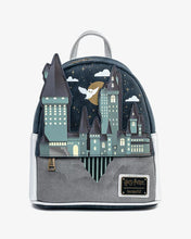 Load image into Gallery viewer, Harry Potter Mini Backpack Wallet Set Hogwarts Castle Loungefly
