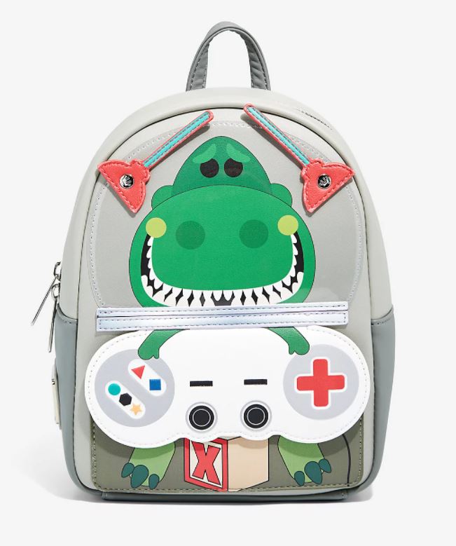 Loungefly Disney Pixar Toy Story Rex Video Game Controller Mini Backpack