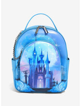 Load image into Gallery viewer, Disney Mini Backpack Cinderella Castle Danielle Nicole
