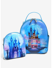 Load image into Gallery viewer, Disney Mini Backpack Cinderella Castle Danielle Nicole
