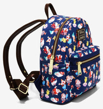 Load image into Gallery viewer, Disney Mini Backpack Seven Dwarfs AOP Loungefly
