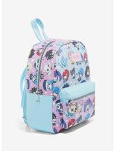Load image into Gallery viewer, Fairytail Mini Backpacks Fairytail Ombre Chibi AOP Bioworld
