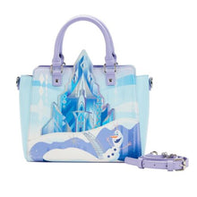 Load image into Gallery viewer, Disney Crossbody Frozen Princess Castle Series Olaf Elsa Anna Loungefly
