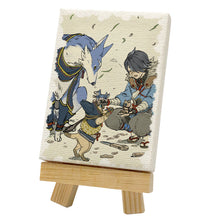 Load image into Gallery viewer, Monster Hunter Rise Mini Canvas Collection Blind Box
