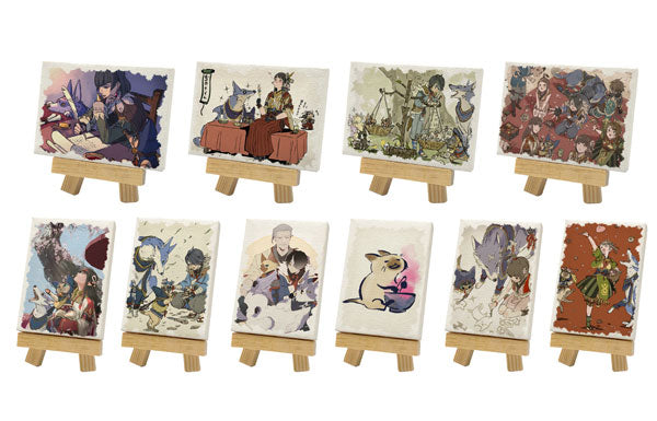 Monster Hunter Rise Mini Canvas Collection Blind Box