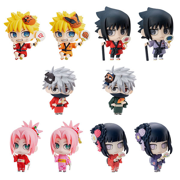 Naruto Shippuden Blind Box Petit Chara Land 10th Anniversary Ver. Figure MegaHouse